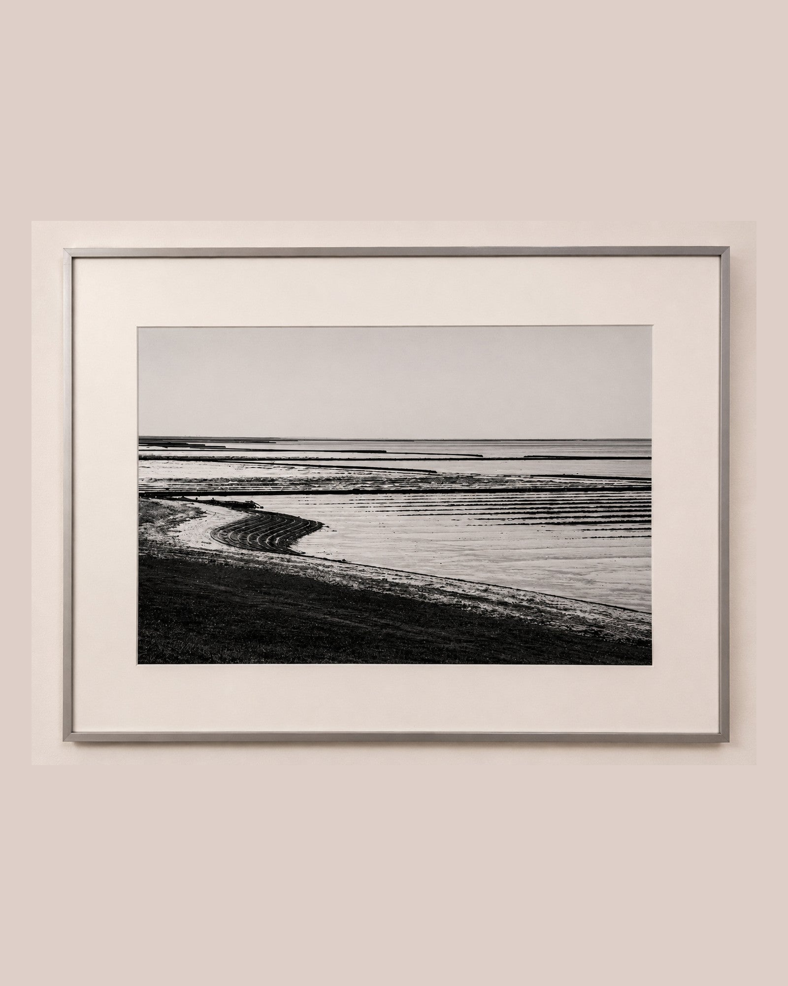 Low Tide [Schleswig-Holstein, 1997] — fine art photograph by Larry Lazarus