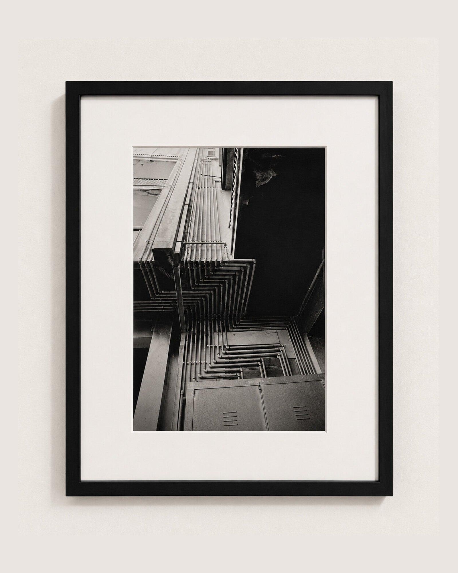 Urban veins [Hamburg, 1987] — fine art photograph by Larry Lazarus