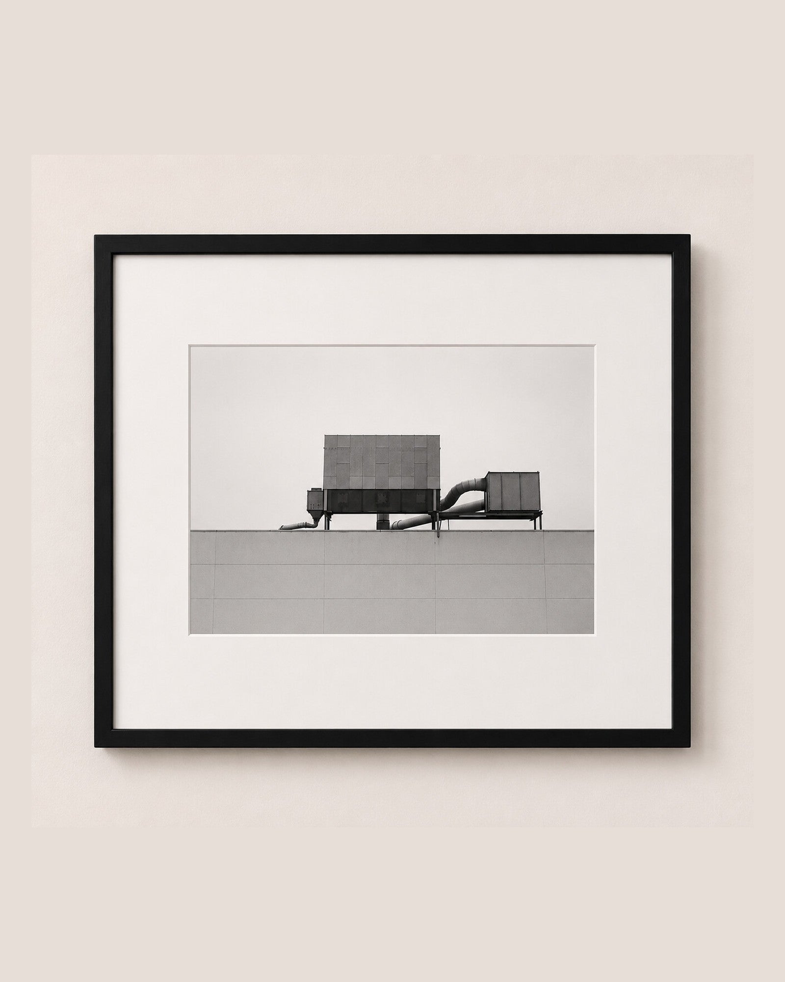 Urban minimalism [Billbrook, 1993] — fine art photograph by Larry Lazarus