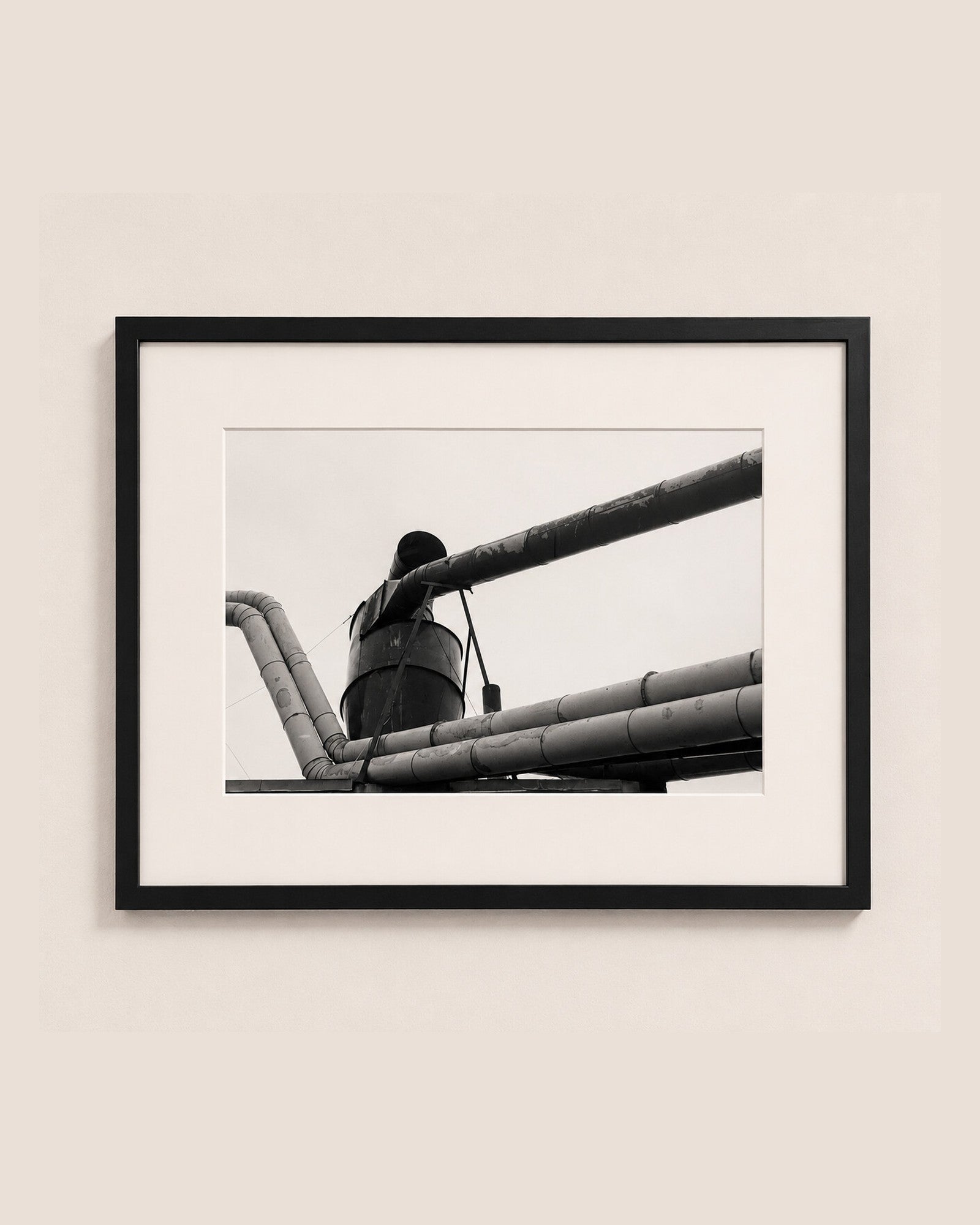 Urban minimalism 2 [Billbrook, 1993] — fine art photograph by Larry Lazarus