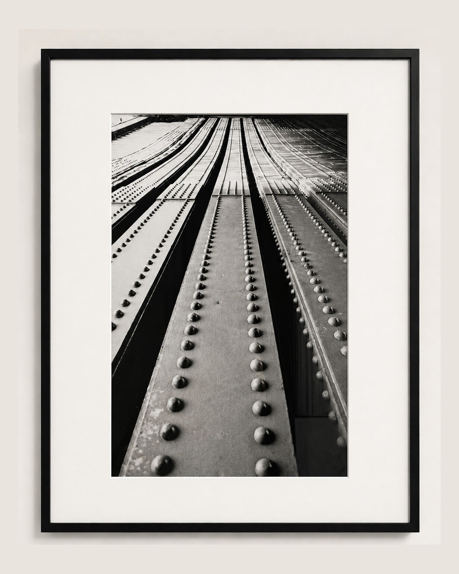 Industrial Grace [Hamburg, 1987] — fine art photograph by Larry Lazarus